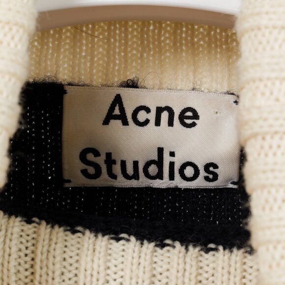 Acne Studios 2015 Bryn Clean Navy Wool Turtleneck Sweater - Picture 5 of 10